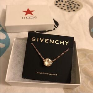 rose gold Givenchy necklace from macys